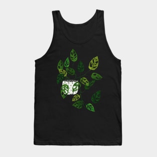 Monstera obliqua plant Tank Top